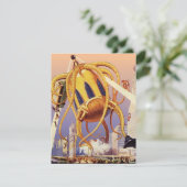 ヴィンテージSFエイリアン戦争タコ (スタンド正面)