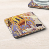 ヴィンテージSFエイリアン戦争タコ コースター (左側)