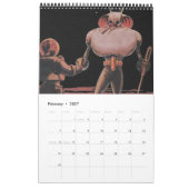 ヴィンテージSFカレンダー カレンダー (2月 2027)