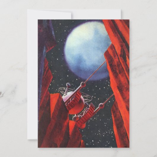 ヴィンテージSFキャニオン宇宙ムーンローバー (正面)