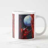 ヴィンテージSFキャニオン宇宙ムーンローバー ジャンボコーヒーマグカップ (右)