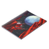 ヴィンテージSFキャニオン宇宙ムーンローバー ノートブック (左側)