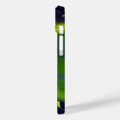 ヴィンテージSFグリーンプラネットと宇宙船 Case-Mate iPhoneケース (裏面 / 左)