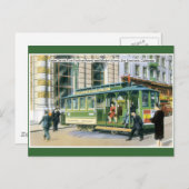 ヴィンテージSFケーブルカー ポストカード (正面/裏面)