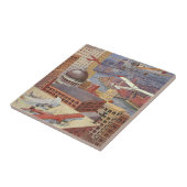 ヴィンテージSFシティスチームビクトリアンパンク タイル (側面)