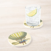 ヴィンテージSFスチームパンク熱気球 コースター (側面)