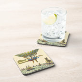 ヴィンテージSFスチームパンク熱気球 コースター (右側)