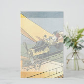 ヴィンテージSFスチームパンク転換車 (スタンド正面)