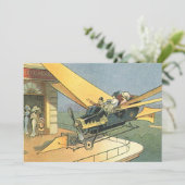 ヴィンテージSFスチームパンク転換車 (スタンド正面)