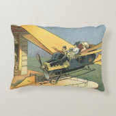 ヴィンテージSFスチームパンク転換車 アクセントクッション (裏面)