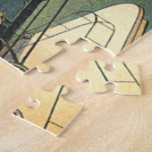 ヴィンテージSFスチームパンク転換車 ジグソーパズル (側面)