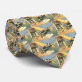 ヴィンテージSFスチームパンク転換車 ネクタイ (ロール)