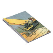 ヴィンテージSFスチームパンク転換車 ノートブック (右側)