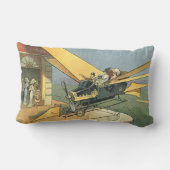 ヴィンテージSFスチームパンク転換車 ランバークッション (裏面)