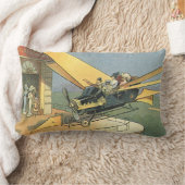 ヴィンテージSFスチームパンク転換車 ランバークッション (ブランケット)