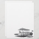 ヴィンテージSFスチームパンク飛行船日食 (正面/裏面)