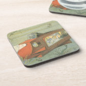 ヴィンテージSFスティームパンク海底海底海底海底船 コースター (左側)