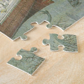 ヴィンテージSFスティームパンク海底海底海底海底船 ジグソーパズル (側面)