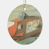 ヴィンテージSFスティームパンク海底海底海底海底船 セラミックオーナメント (左)