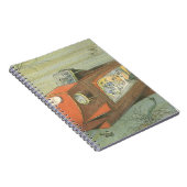 ヴィンテージSFスティームパンク海底海底海底海底船 ノートブック (右側)