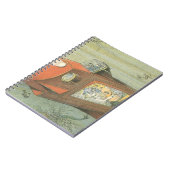 ヴィンテージSFスティームパンク海底海底海底海底船 ノートブック (左側)