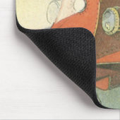 ヴィンテージSFスティームパンク海底海底海底海底船 マウスパッド (コーナー)