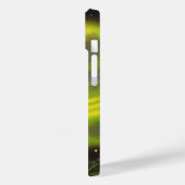 ヴィンテージSFネオングリーンプラネットwリングや輪 Case-Mate iPhoneケース (裏面 / 左)