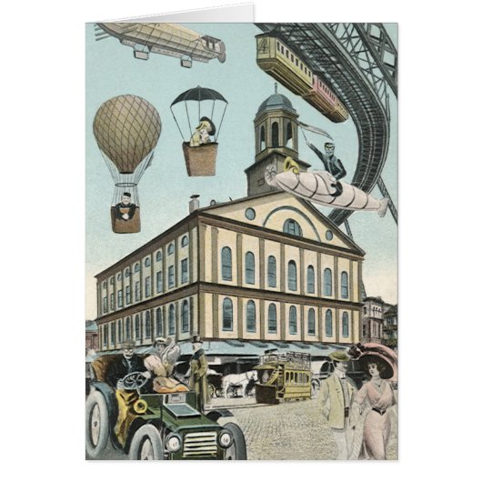 ヴィンテージSFビクトリアンスチームパンクシティ (正面)