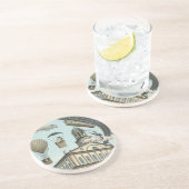 ヴィンテージSFビクトリアンスチームパンクシティ コースター (側面)