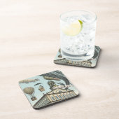 ヴィンテージSFビクトリアンスチームパンクシティ コースター (右側)