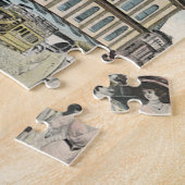 ヴィンテージSFビクトリアンスチームパンクシティ ジグソーパズル (側面)