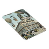 ヴィンテージSFビクトリアンスチームパンクシティ マグネット (右側)