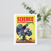 ヴィンテージSFマン食べ物ズ・プラント ポストカード (スタンド正面)