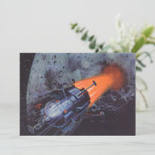 ヴィンテージSFムーンロケット爆破 (スタンド正面)