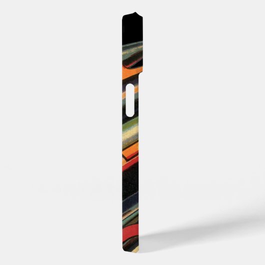 ヴィンテージSFロケット船(宇宙スター) Case-Mate iPhoneケース (裏面 / 右)