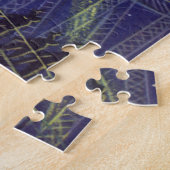 ヴィンテージSFロケット飛行士 ジグソーパズル (側面)