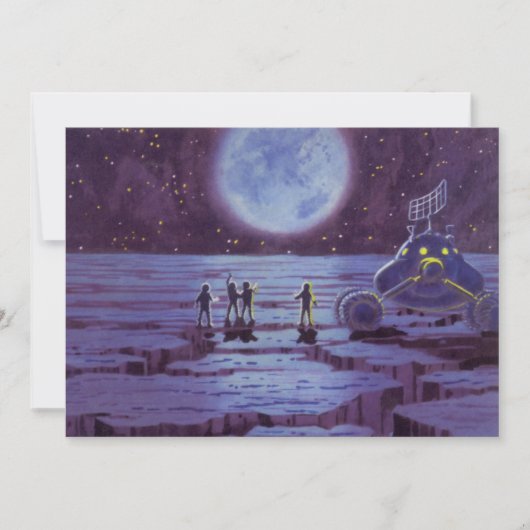 ヴィンテージSF地球ローバーエイリアンオンムーン (正面)