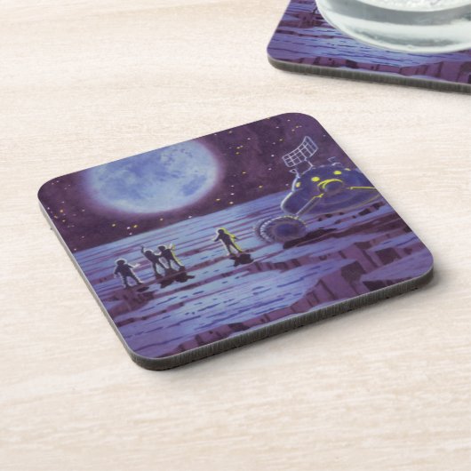 ヴィンテージSF地球ローバーエイリアンオンムーン コースター (左側)