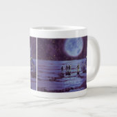 ヴィンテージSF地球ローバーエイリアンオンムーン ジャンボコーヒーマグカップ (正面右)