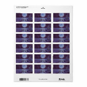 ヴィンテージSF地球ローバーエイリアンオンムーン ラベル (フルシート)