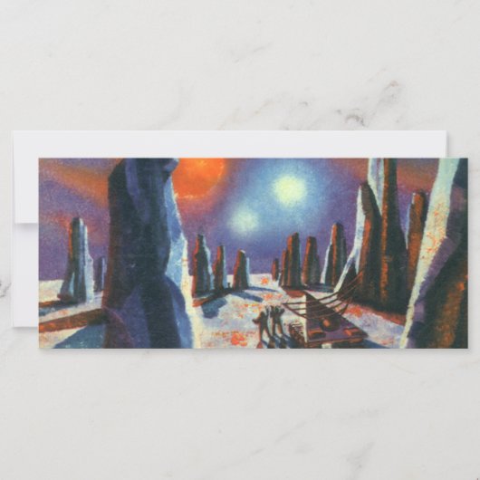 ヴィンテージSF外国人惑星とエイリアン (正面)