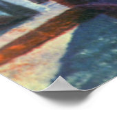 ヴィンテージSF外国人惑星とエイリアン ポスター (角)