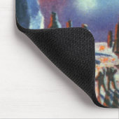 ヴィンテージSF外国人惑星とエイリアン マウスパッド (コーナー)