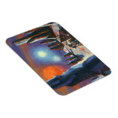 ヴィンテージSF外国人惑星とエイリアン マグネット (右側)