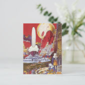 ヴィンテージSF失ったアトランティス ポストカード (スタンド正面)