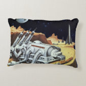 ヴィンテージSF宇宙月面駅 アクセントクッション (裏面)