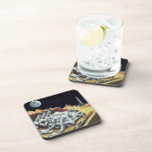 ヴィンテージSF宇宙月面駅 コースター (右側)