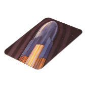 ヴィンテージSF宇宙船ロケット マグネット (左側)