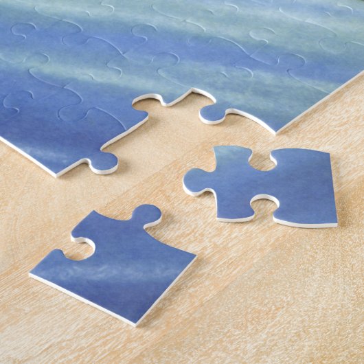 ヴィンテージSF宇宙飛行士の宇宙ウォーク ジグソーパズル (側面)