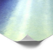 ヴィンテージSF宇宙飛行士の宇宙ウォーク ポスター (角)